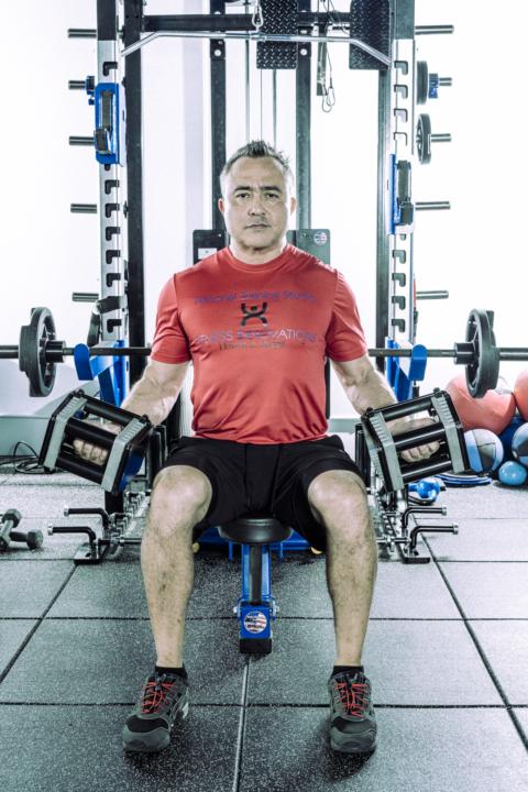 Do you have any challenges when it comes to your weight training regimen?