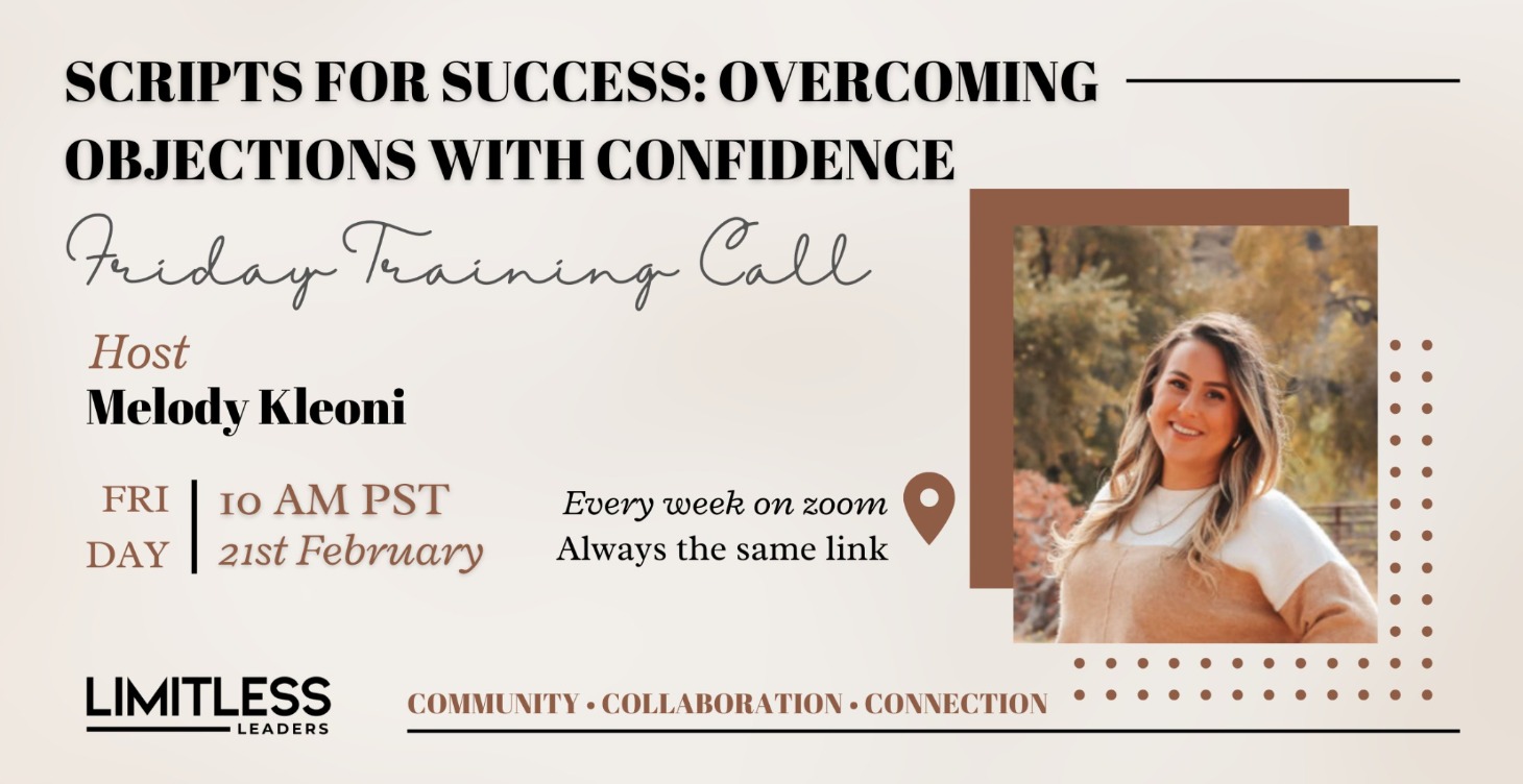 Scripts for Success: Overcoming Objections