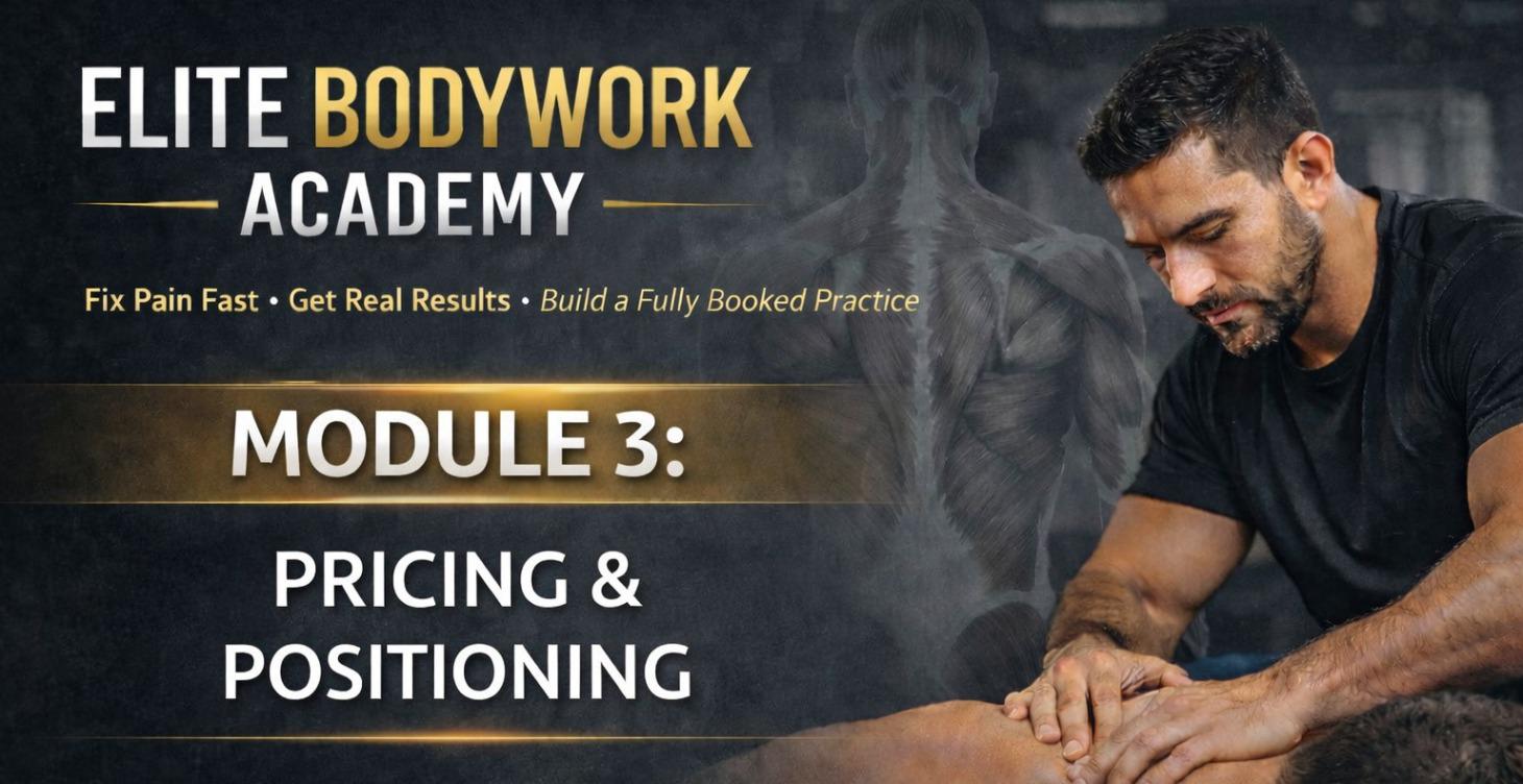 MODULE 3: PRICING & POSITIONING