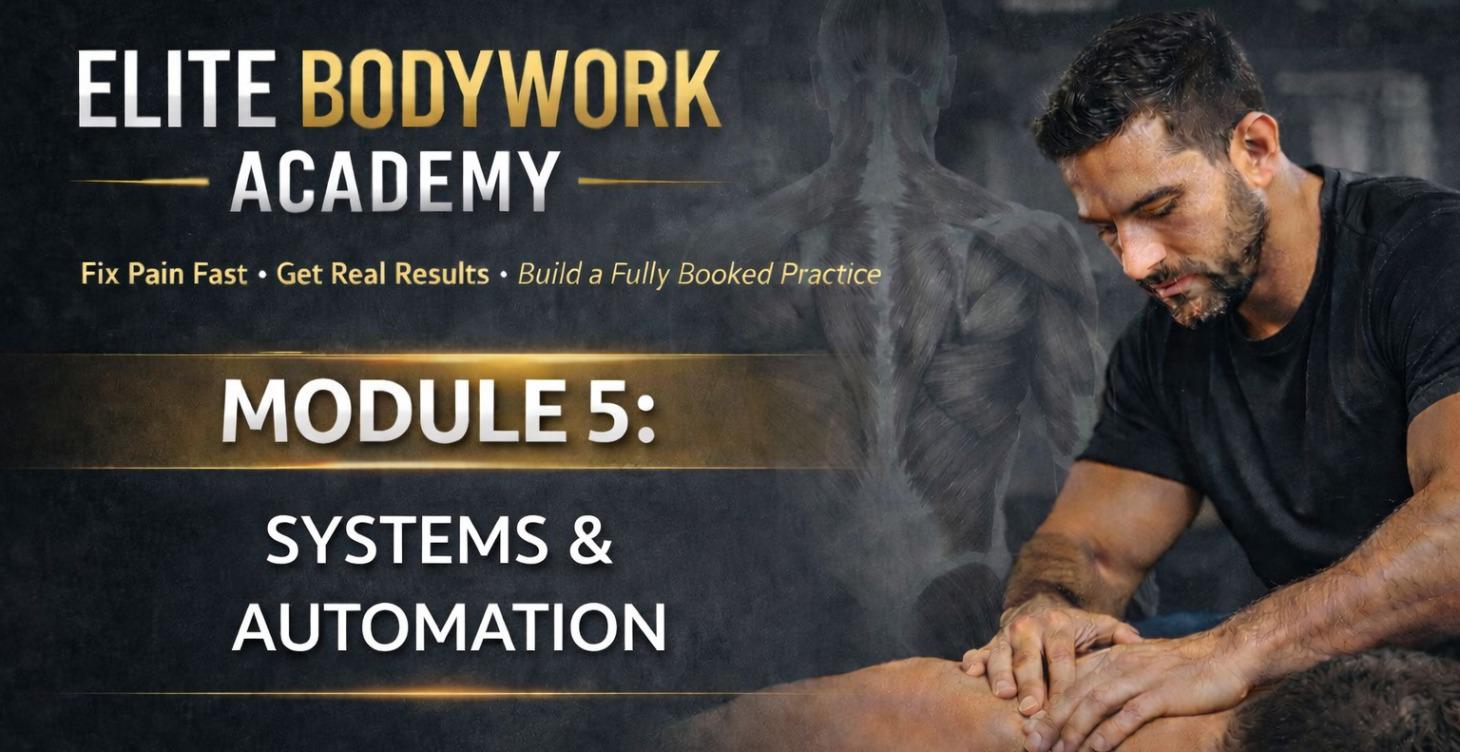 MODULE 5: SYSTEMS & AUTOMATION