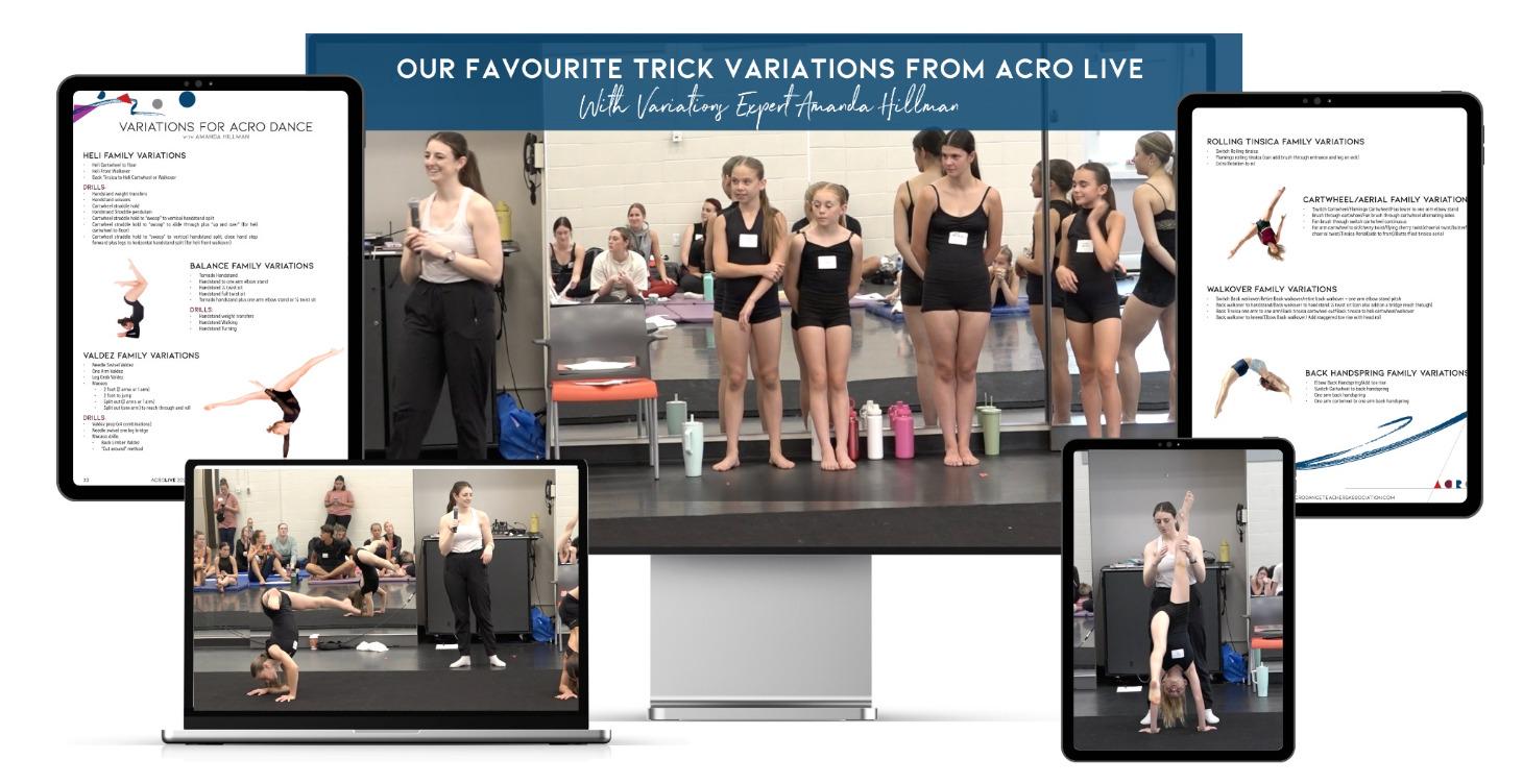 "Our Favourite Variations From AcroLIVE" training