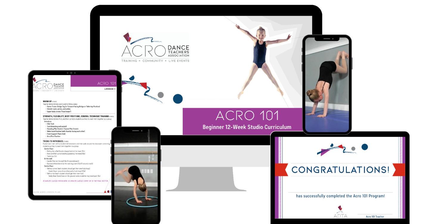 The Acro 101: 12-Week Beginner Studio Program