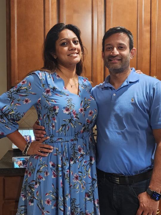 Swarit and Reena Rai