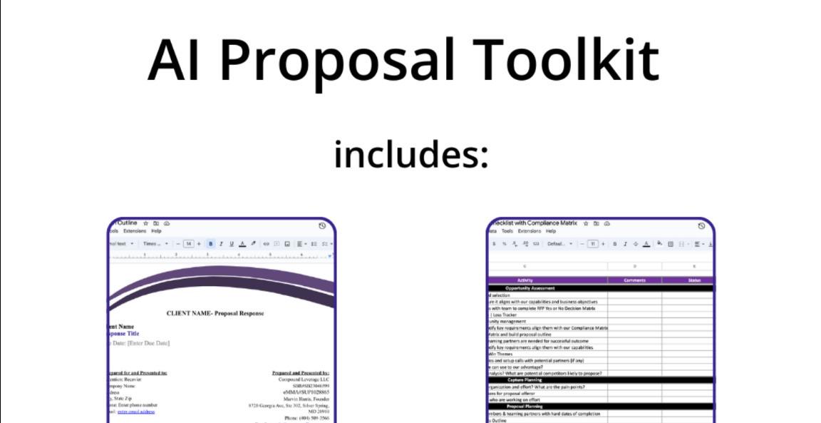 Proposal Toolkit - Everything You Need to Win More