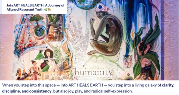 ART HEALS EARTH 