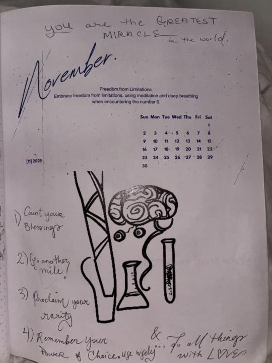 NOVEMBER: Freedom From Limitations 