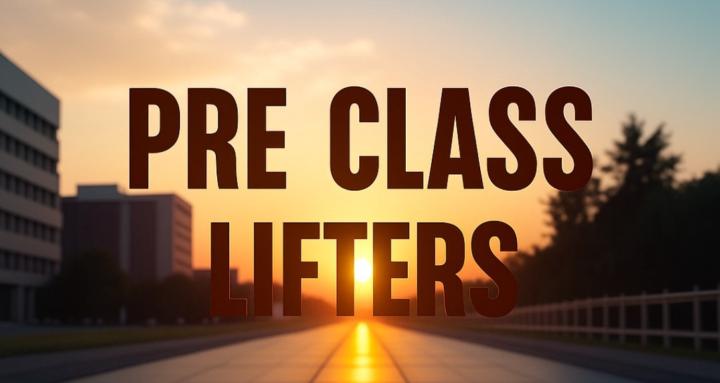 Pre-Class Lifters