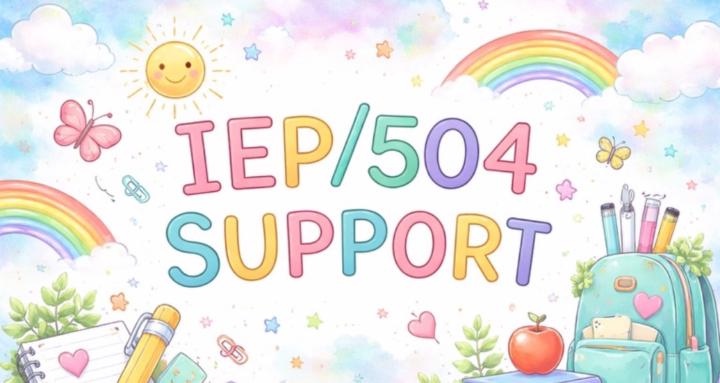 IEP/504 Support