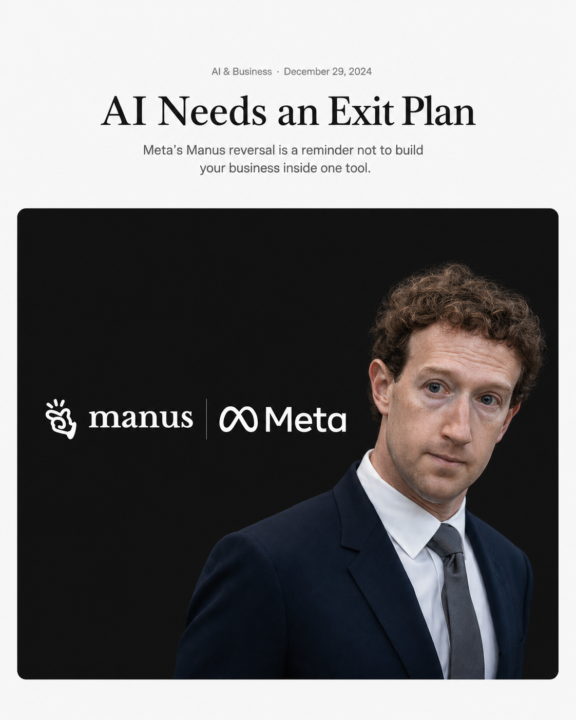 Your need an exit plan for your AI tools
