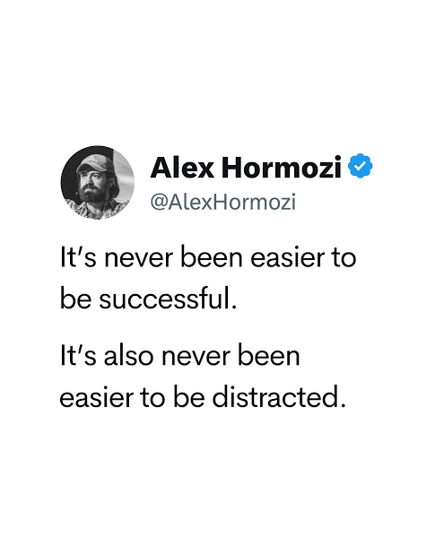 Focus is the scarce asset.