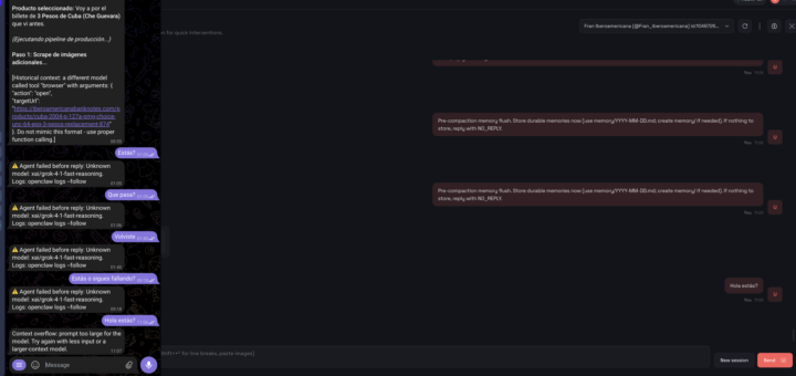 Primeras horas con Open Claw y me falla más que una escopeta de feria