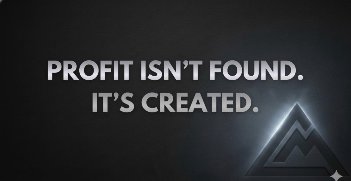 4. Profit Isn't Found. It's Created