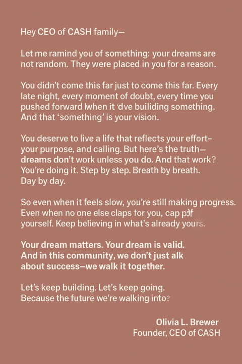 CEO Reminders