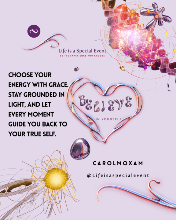 “You are the author of your life — write it with courage, grace, and love.”