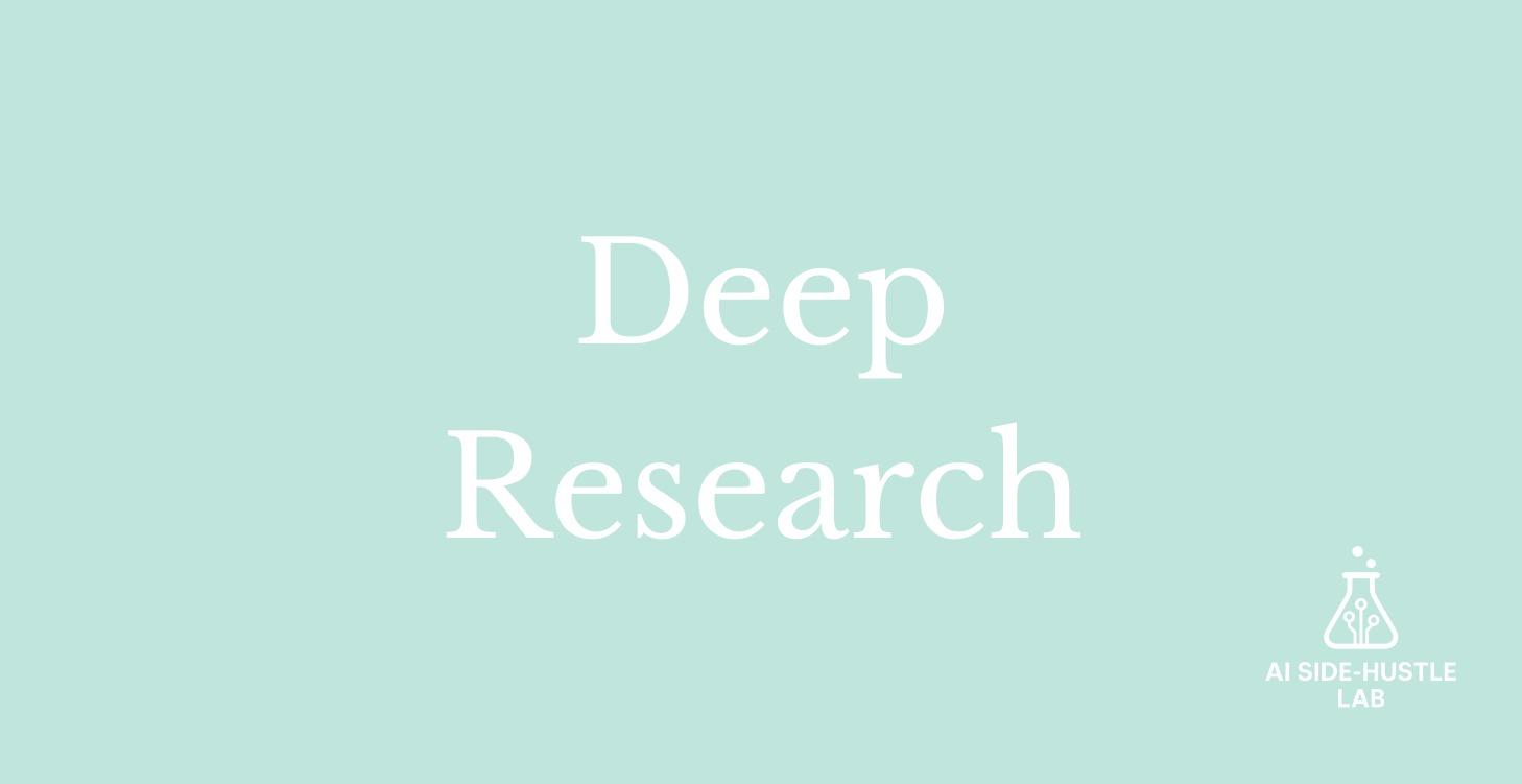 Deep Research
