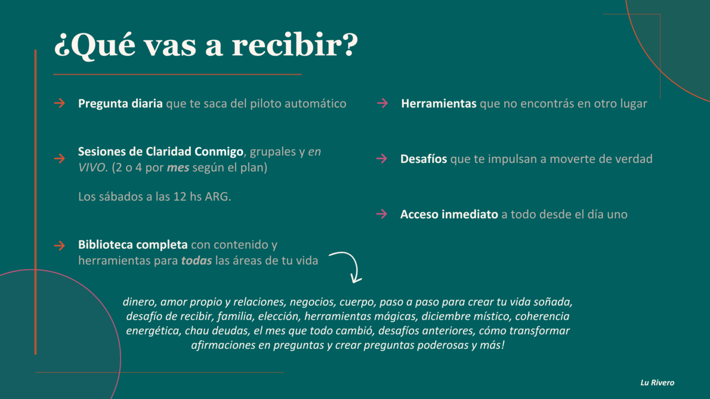 Vive la VIDA que SUEÑAS