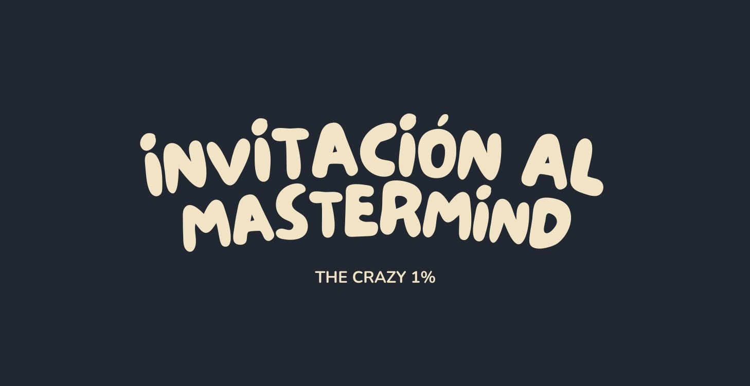 Invitación Ninjas Digitales Mastermind