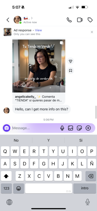 Resultado inmediato 👀