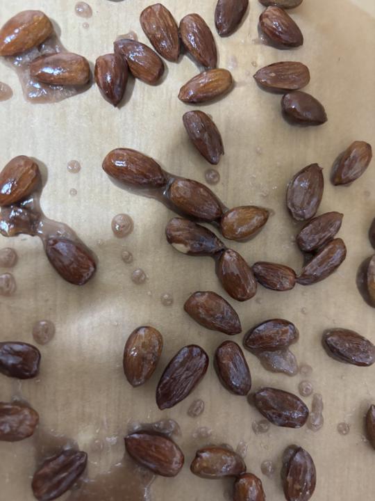 Almendras caramelizadas 