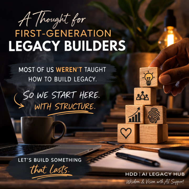 You Are a Legacy Builder
