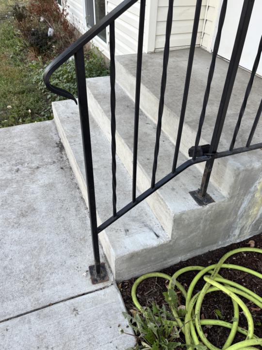 Metal fence