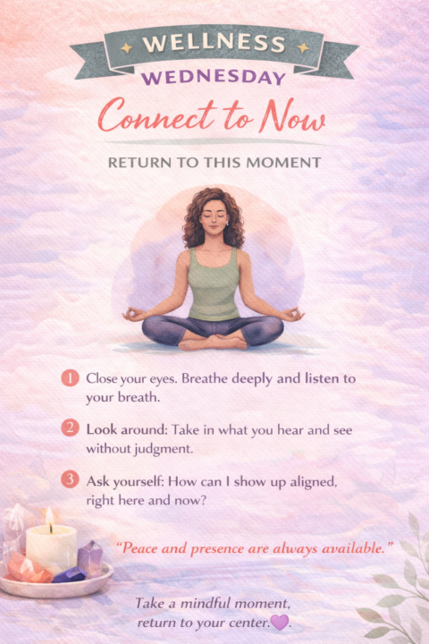 🌿 WELLNESS WEDNESDAY: RETURN TO THE PRESENT 🌿