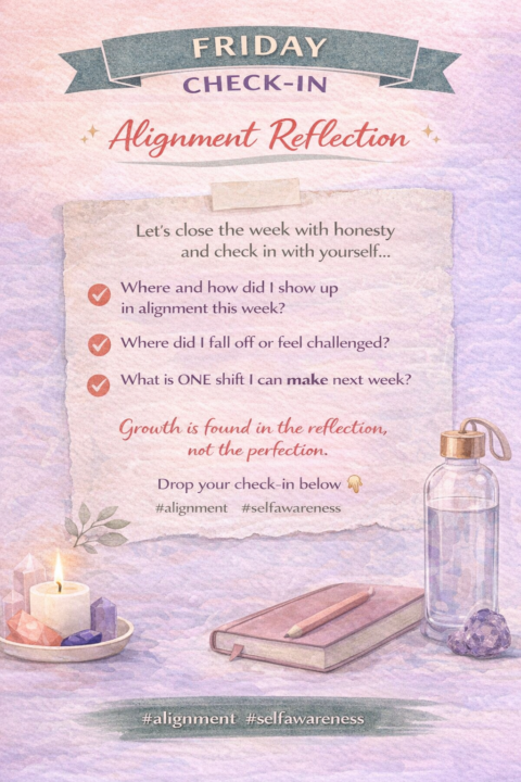 ✨ FRIDAY CHECK-IN: ALIGNMENT REFLECTION ✨