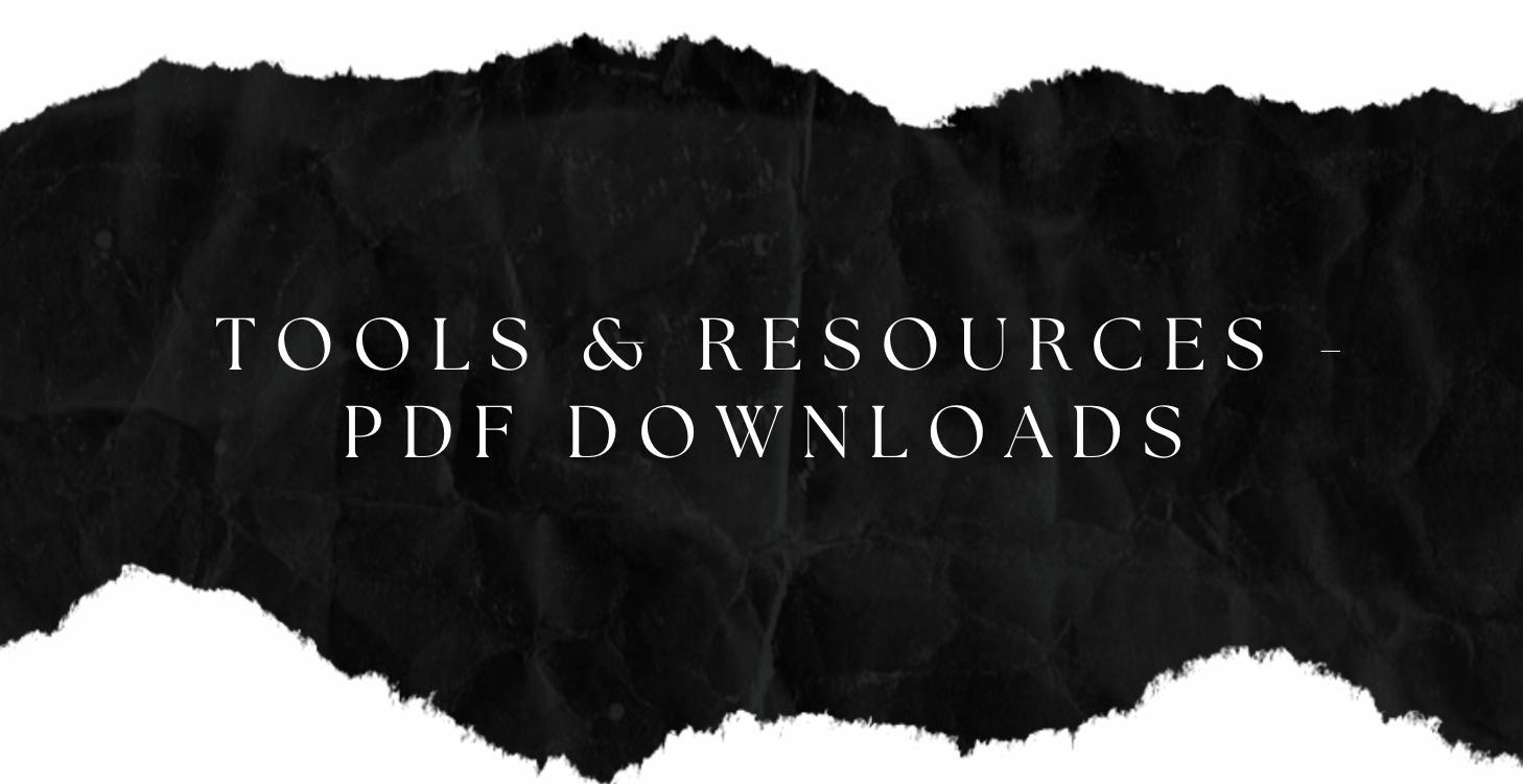 📚 Tools & Resources - PDF Downloads