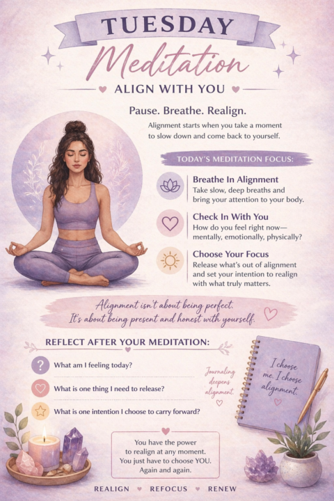 ✨ TUESDAY MEDITATION: ALIGN WITH YOU ✨