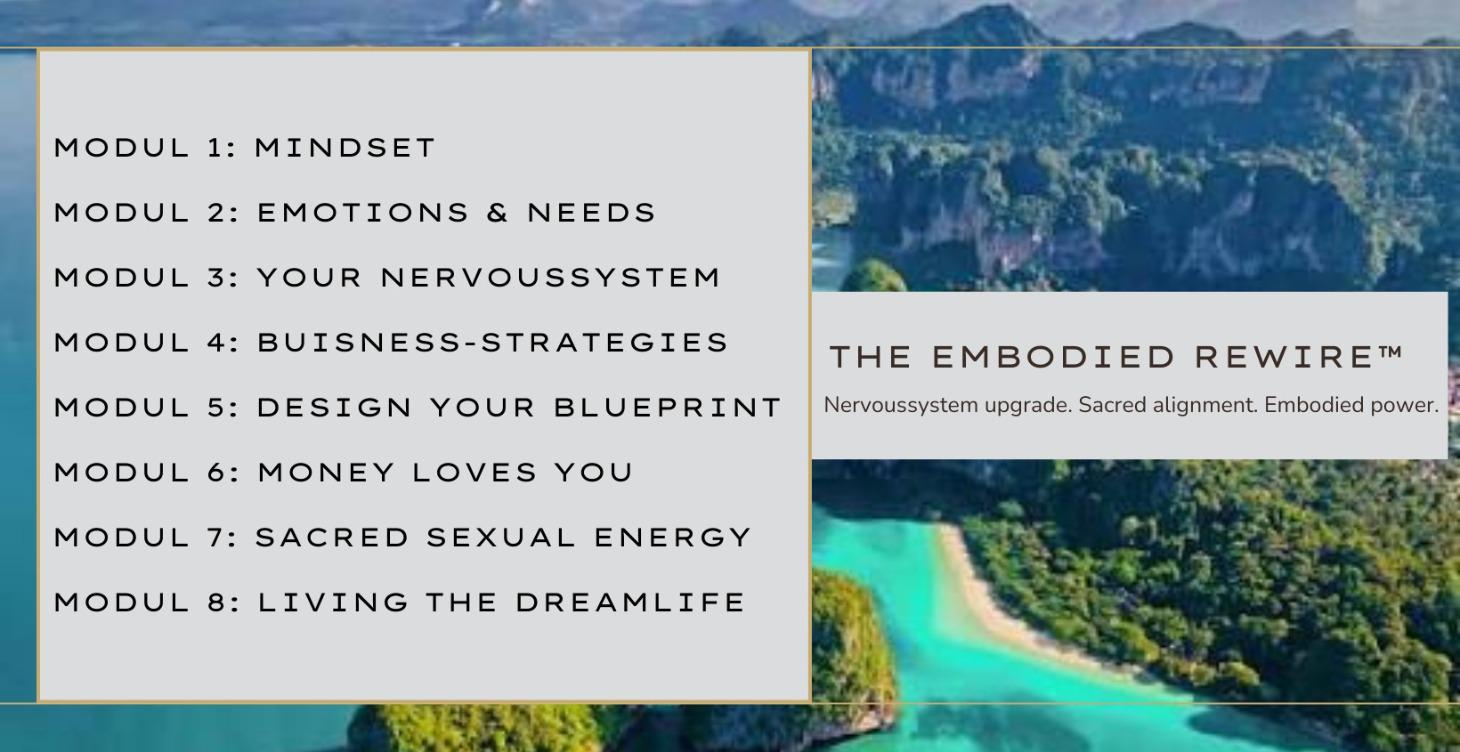 The Embodied Rewire™ - 8 weeks of recalibration