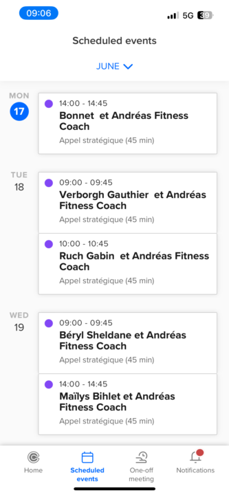 Lancement de semaine à fond 🚀
