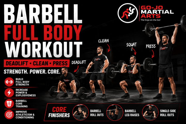 🥋 New Full Body Barbell Workout Added to the Classroom! 🏋️‍♂️