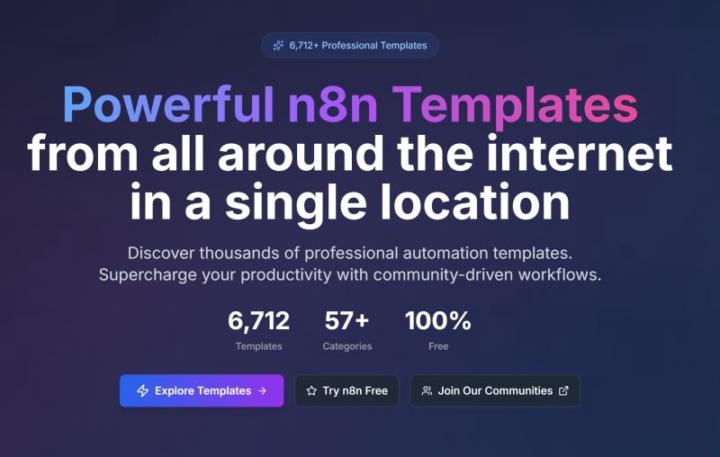 6700+ n8n templates now on this portal, FREE!