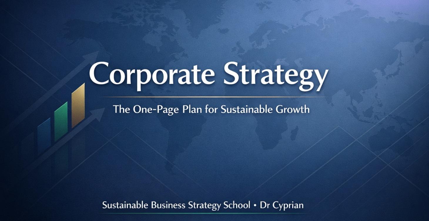 Corporate Strategy (Practical):Build a 1-Page Plan