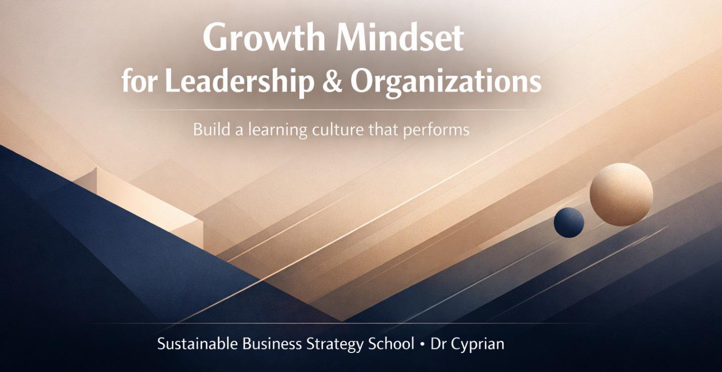 Growth Mindset for Leaders & Organizations