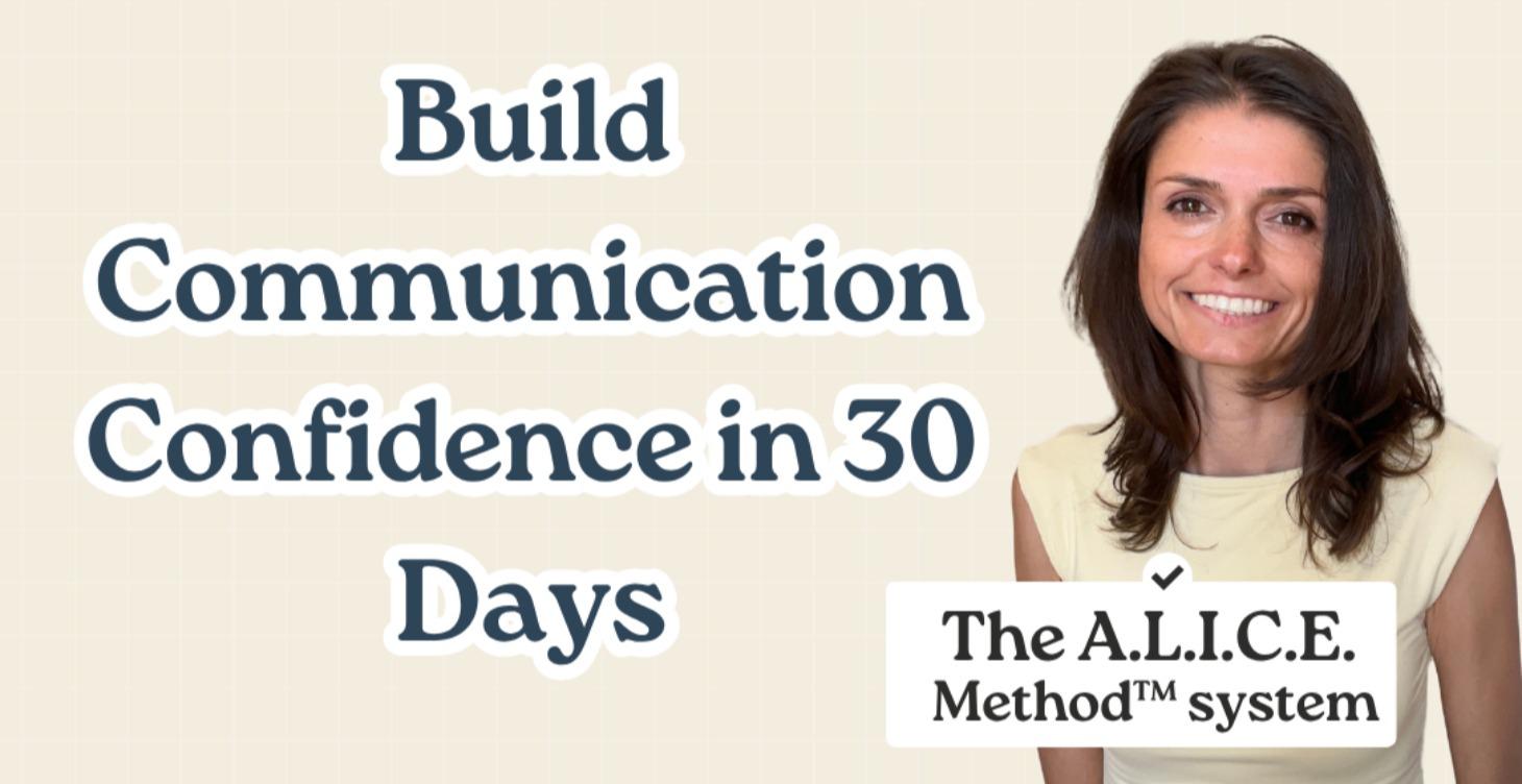 Unlock The A.L.I.C.E. Method™