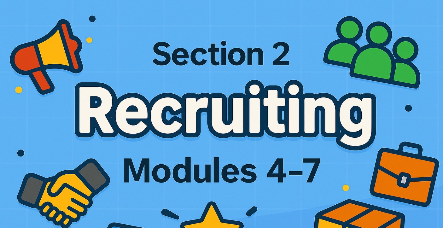Section 2 - Recruiting Partners