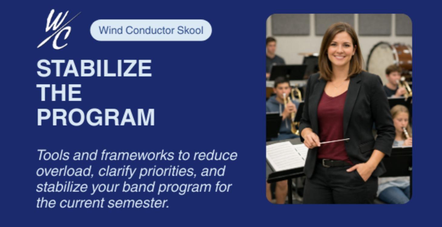 Stabilize the Program