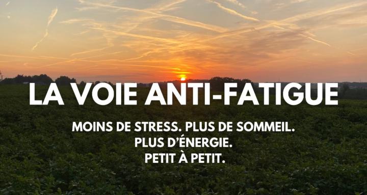 LA VOIE ANTI-FATIGUE