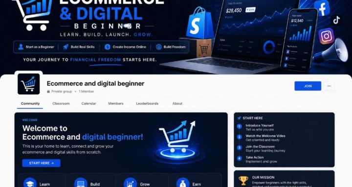 Ecommerce and Digital Beginner