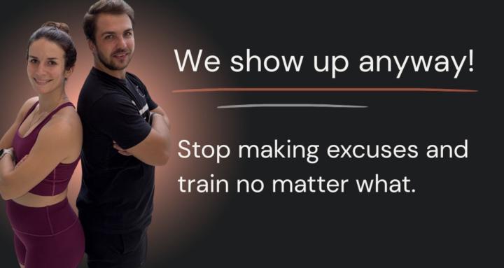 We show up anyway!