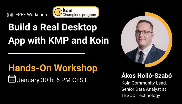 KMP for Desktop workshop!