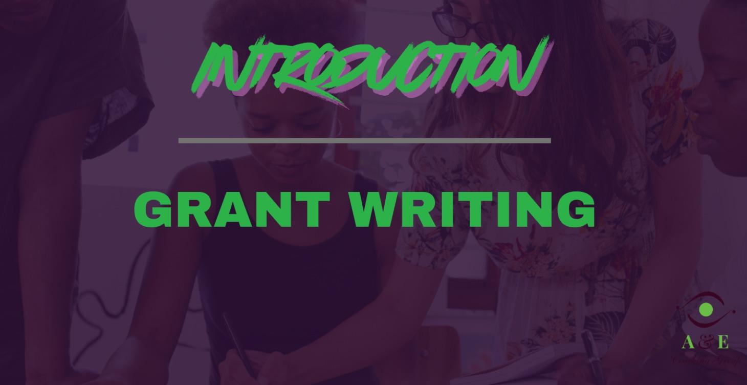 Grant Writing 101