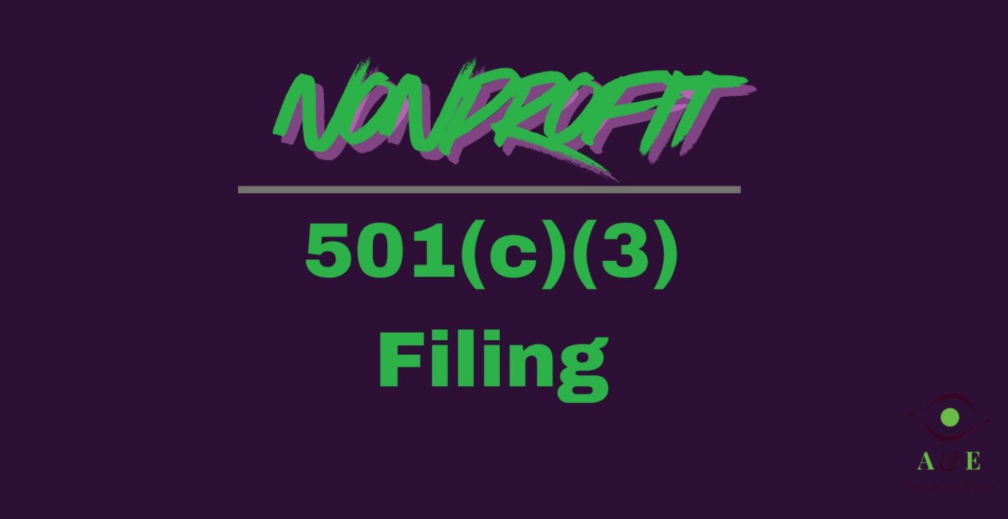 Nonprofit 501(c)(3) Filing Services