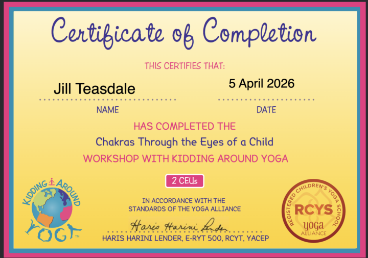 Chakras through the eyes of a child. 