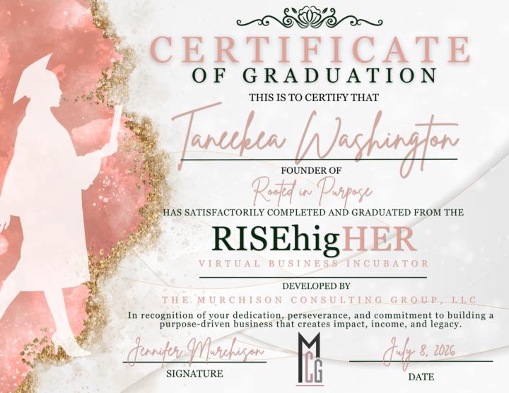 WE HAVE A GRADUATE AMONG US!