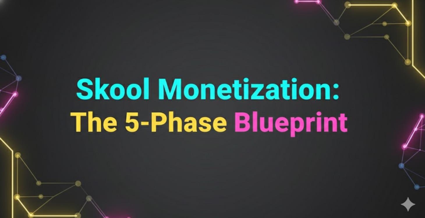 Skool Monetization: The 5-Phase Blueprint