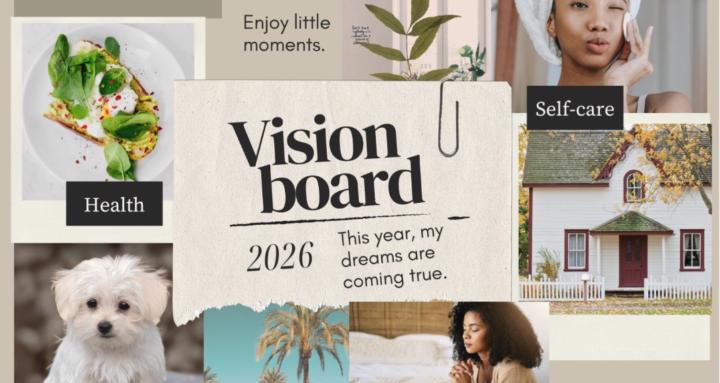 2026 Vision Board Challenge 🎉