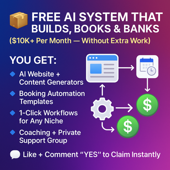 FREE AI Automation System That Makes $10,000+ Monthly!