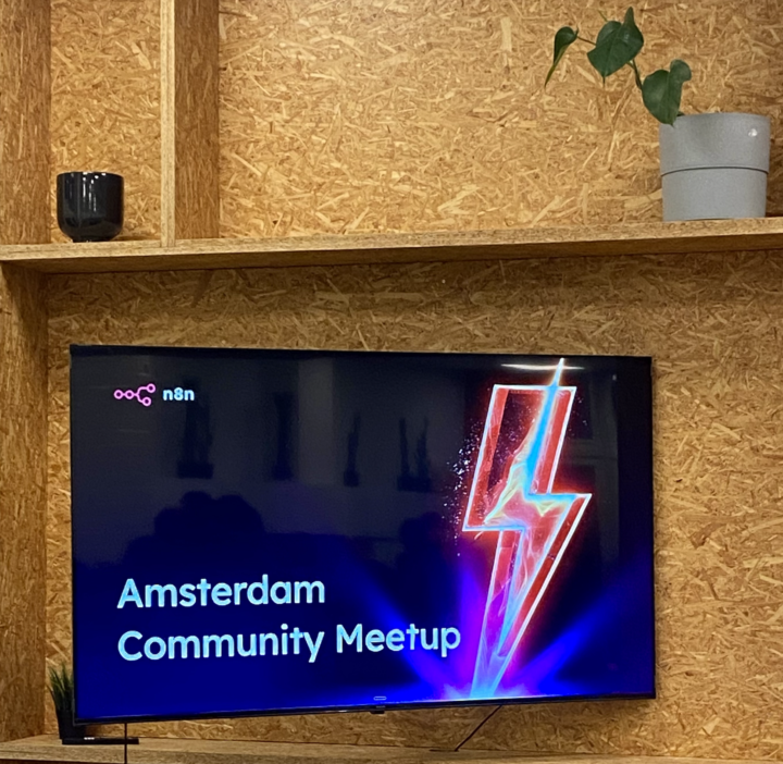 Great evening at the N8N event in Stardock coworking Amsterdam !